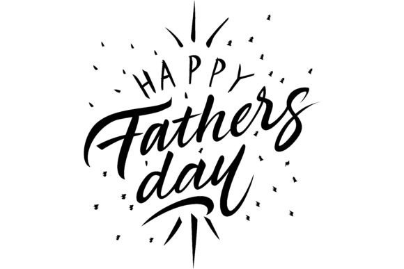 Download Happy Fathers Day Lettering. Festive Ins - Festive Collection